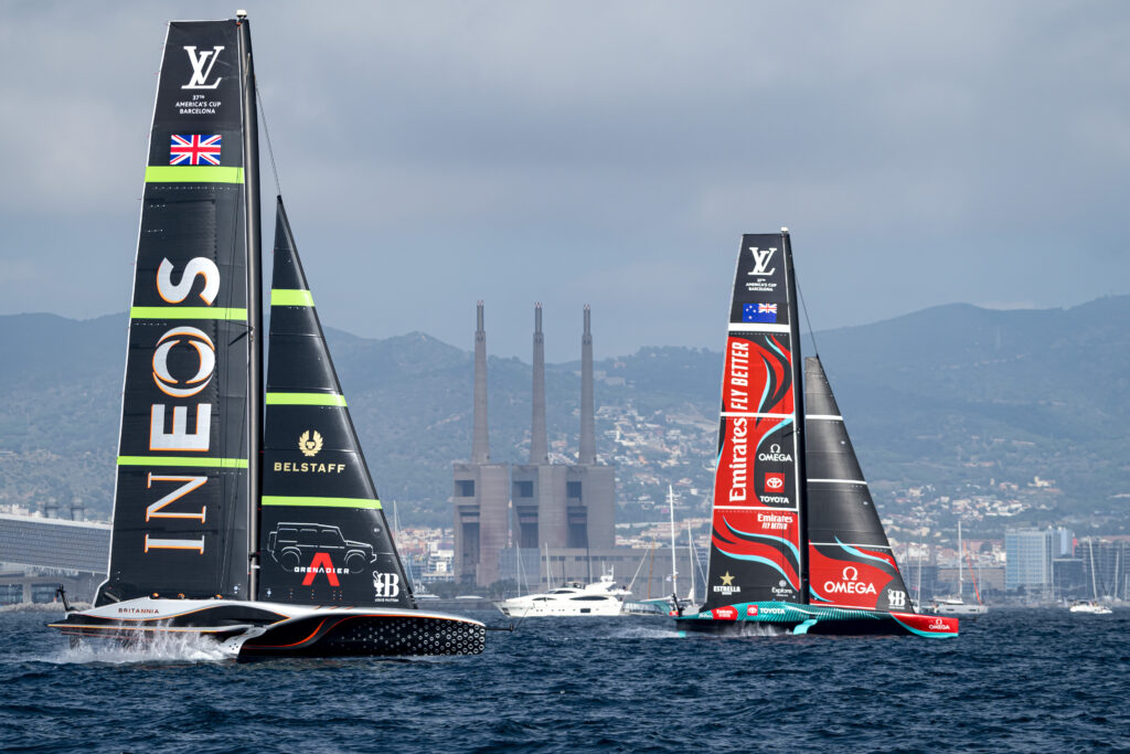 EMIRATES TEAM NEW ZEALAND MAKES IT 3-0 IN LOUIS VUITTON 37TH AMERICA’S CUP MATCH, WITH DRAMA IN THE PRE-START – BOATS